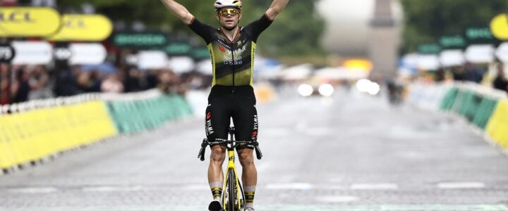 Wout Van Aert Menangi Etape Terakhir Tour de France, Tadej Pogacar Juara Umum