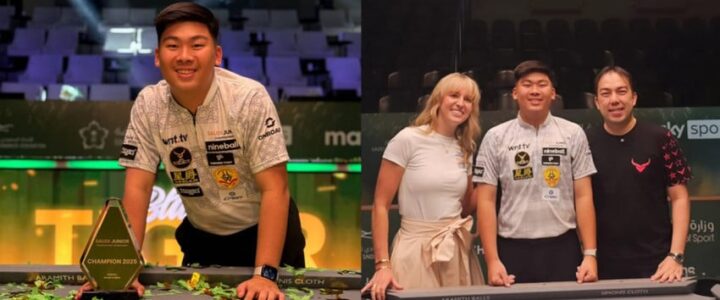 Luar Biasa! Harumkan Nama Indonesia, Albert Januarta Raih Gelar Juara Dunia Biliar Junior 2025