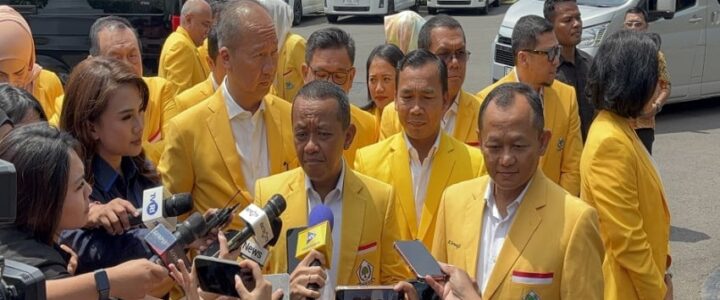 Bahlil Boyong Jajaran Pengurus DPP Golkar Temui Prabowo di Istana, Bahas Apa?