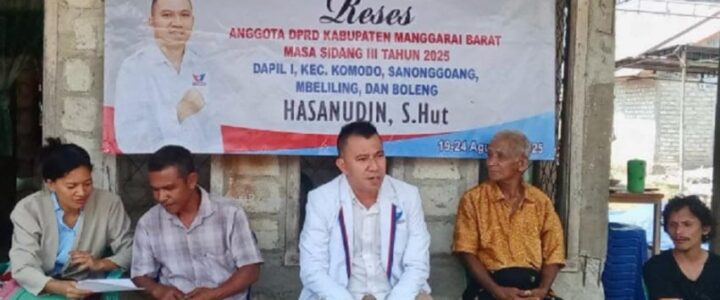 Perbaikan Bendungan hingga Air Bersih, Warga Manggarai Barat Titipkan Asa ke Legislator Partai Perindo Hasanudin